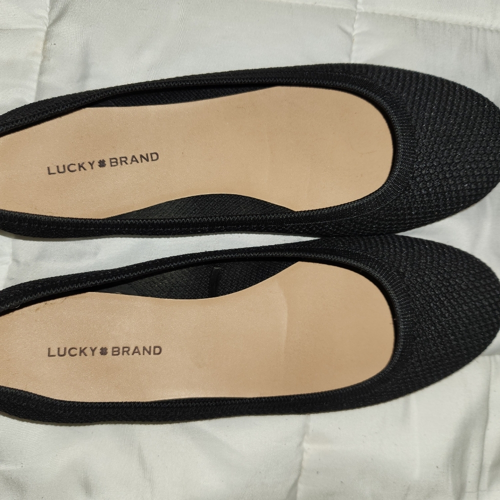 Lucky Brand Women's Black Flats
